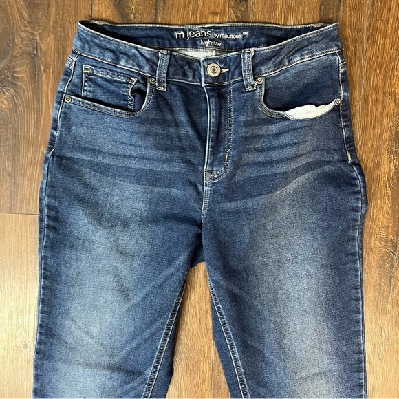 M–Jeans by Maurices high rise dark wash jeans SZ 6 - Picture 3 of 5